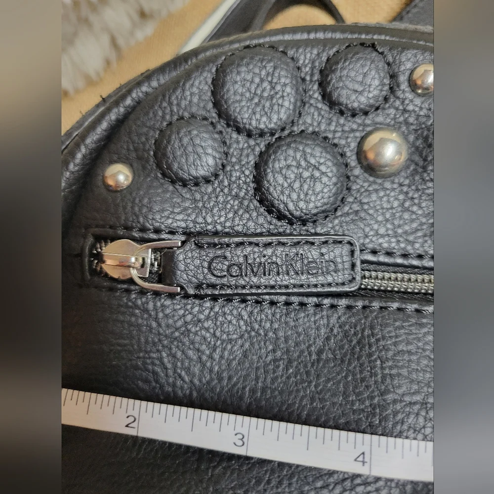 Calvin Klein mini backpack purse cute circle details